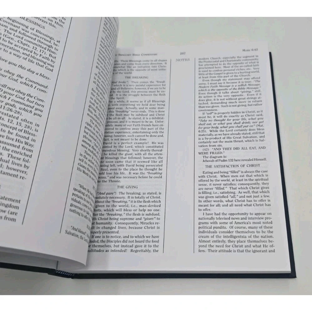 Jimmy Swaggart Bible Commentary Mark Christian Study Reference Book